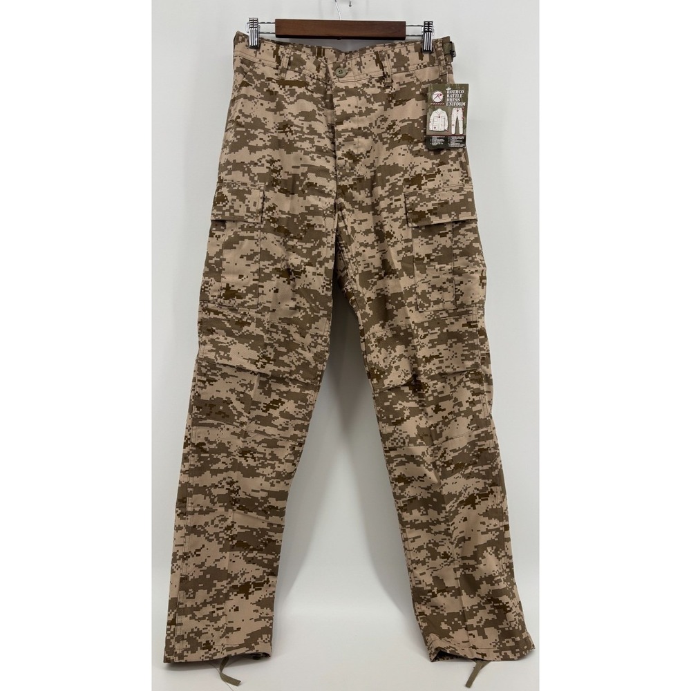 Rothco BDU Battle Dress Uniform Pants Mens Desert Digital Small USMC Trousers